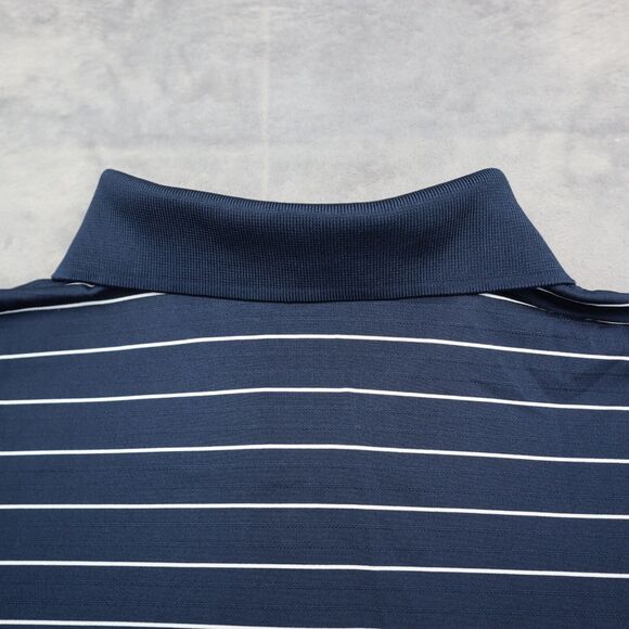 Champion Shirt Mens XL Extra Blue White Golf Polo Light Stretch Outdoor Hike - Picture 14 of 16